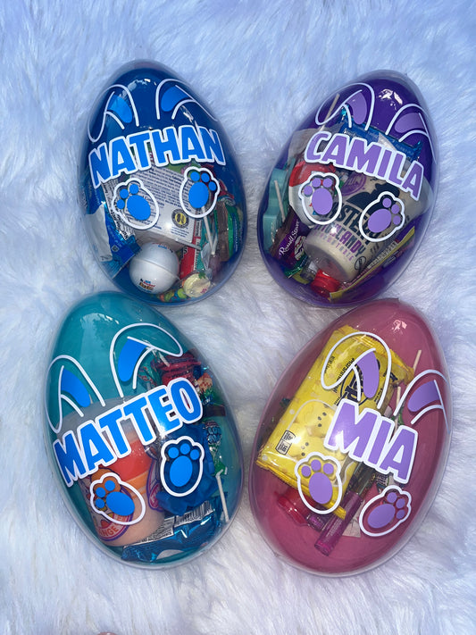 Plastic Egg with name